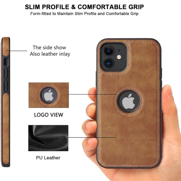 iPhone 11 Case Luxury Leather - Picture 3 of 8